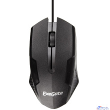 Exegate EX264097RUS Мышь Exegate SH-9025L <black, optical,  3btn/scroll, 1000dpi, USB, шнур 2м>, Color box