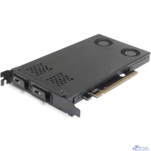 Procase P2-102-M2-BK Корзина 2*M.2 NVMe Gen4 SSD(length 2242/2260/2280 ),PCIe x4 NVMe and PCIe-AHCI M.2 SSD (черный) hotswap mobie rack module (1x expantion slot),FH