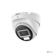 DAHUA DH-HAC-T2A21P-U-IL-0280B Уличная купольная HDCVI-видеокамера 2Мп ; CMOS; объектив 2.8мм; ИК 30м, Led 20м; защита: IP67; корпус: металл