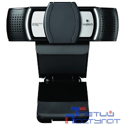 960-000972 Logitech Webcam C930e { Full HD 1080p/30fps, автофокус, zoom 4x, угол обзора 90°, стереомикрофон, защитная шторка, кабель 1.83м}