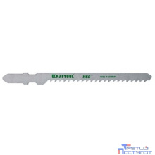 Полотна KRAFTOOL, T227D, для эл/лобзика, HSS, по мягкому металлу, фигурный рез, EU-хвост., шаг 3мм, 75мм, 2шт [159558-3]