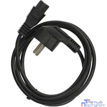 Vcom CE022-CU0.5-3M Кабель питания для ноутбуков 3-pin (угловая Евровилка) <VDE> 3G*0.5mm2 VCOM <CE022-CU0.5-3>, 3m