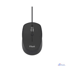 Мышь Filum FL-M10-BK оптическая USB 4 кл., DPI: 800/1200/1600/2400, черная, Windows XP/Vista/7/8/10, MacOS