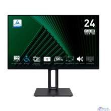 MSI PRO 23.8" MP245PG {IPS 1920x1080 100Hz 100Hz 4ms 300cd D-Sub HDMI DisplayPort M/M HAS Pivot}