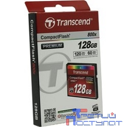 Compact Flash 128Gb Transcend, High Speed (TS128GCF800) 800-x