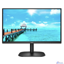 LCD AOC 23.8" 24B2XD черный {IPS 1920x1080 75Hz 4ms 16:9 250cd 178/178 1000:1 8bit(6bit+FRC) D-Sub DVI Adaptive-Sync FllickerFree VESA}
