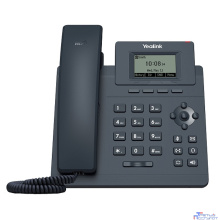 Yealink SIP-T30P Телефон SIP 1 линия, PoE, БП в комплекте (6938818306035)