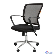Офисное кресло Chairman 698 Россия TW-01 черный хром new (7077478)