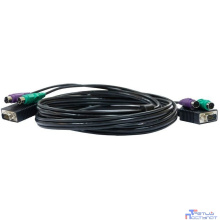 D-Link DKVM-CB3/A3A Кабель KVM длиной 3 м с разъемами VGA и PS/2 для DKVM-4K/А
