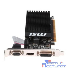 Видеокарта MSI PCI-E GT 710 2GD3H LP nVidia GeForce GT 710 2048Mb 64bit DDR3 954/1600 DVIx1/HDMIx1/CRTx1/HDCP Ret low profile