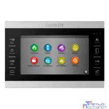 Falcon Eye FE-70 ATLAS HD (Black) HD Видеодомофон: дисплей 7" TFT; сенсорные кнопки; подключение до 2-х вызывных панелей и до 2-х видеокамер; адресный интерком; графическое меню; запись фото и видео