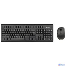 A-4Tech Клавиатура + мышь 7100N клав:черный мышь:черный USB беспроводная [613833]