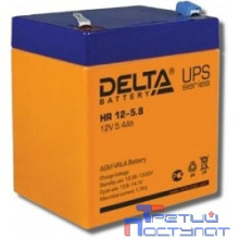 Delta HR 12-5.8 (5.8 А\ч, 12В) свинцово- кислотный аккумулятор