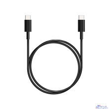 Bion Кабель для зарядки USB Type-C - USB Type-C (CM/CM), 3A, 60W, USB 2.0, 1 м, черный [BXP-CCP-USBC-CMCM-1M-B]
