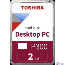 Жесткий диск Toshiba P300 HDWD320UZSVA, 2ТБ, HDD, SATA III, 3.5"