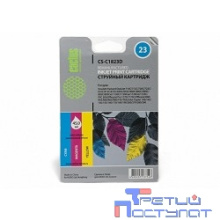 CACTUS C1823D Картридж струйный CS-C1823D №23 голубой/пурпурный/желтый для HP DJ 712c/720c/722c/810/812c/815c/830C/832C (39мл)