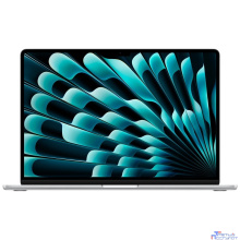 Apple MacBook Air 15-inch 2024 [MW1G3LL/A] (КЛАВ.РУС.ГРАВ.) Silver 15.3" Liquid Retina {(2880x1864) M4 8C CPU 10C GPU/16GB/256GB SSD/рекоменд.переходник 1991284} (A3241) (США)