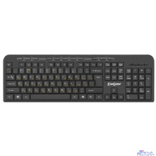 Exegate EX286177RUS Клавиатура ExeGate Multimedia Professional Standard LY-500M (USB, полноразмерная, 115кл., Enter большой, мультимедиа, длина кабеля 1,5м, черная, Color box)