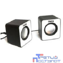 Dialog Colibri AC-02UP BLACK-WHITE {акустические колонки 2.0, 5W RMS, питание от USB}