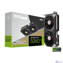 Видеокарта ZOTAC GAMING GeForce RTX 5060 Ti AMP 16Gb DDR7 128 bit 2407/2632 MHz 3*DP/HDMI 2*FAN (ZT-B50620F-10M) RTL