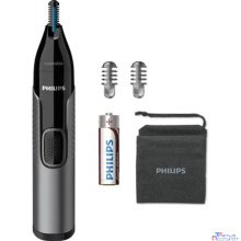 PHILIPS NT3650/16 Триммер ,2насадки, черный/серый