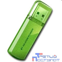 Silicon Power USB Drive 16Gb Helios 101 SP016GBUF2101V1N {USB2.0, Green}