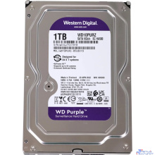 1TB WD Purple (WD10PURZ) {Serial ATA III, 5400- rpm, 64Mb, 3.5"}