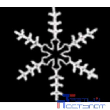NEON-NIGHT (501-333) Фигура BN-107-LED "Большая Снежинка" {светодиодная белая, размер 95*95 см }