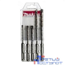 Makita Набор 5шт,буры SDS+,ф5\6\8х110мм\ф6\8х160мм[D-00795]