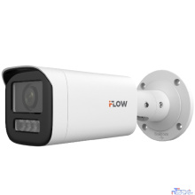 iFLOW F-IC-1622CMZ4(2.8-12mm) Eco 2Мп уличная цилиндрическая IP-камера с гибридной Smart-подсветкой до 50м и встроенным микрофоном