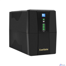 Exegate EP212516RUS ИБП Exegate Power Back BNB-800 <800VA, Black, 2 евророзетки>