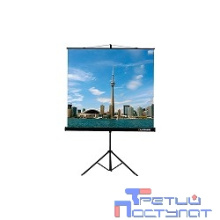 Lumien Eco View LEV-100103  Экран на треноге 200x200 см 1:1 напольный рулонный