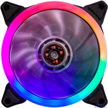 1STPLAYER Вентилятор R1 / 120mm, 5 color LED, 3-pin, 1000 rpm / R1 bulk (R1-BK-3p)