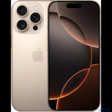 Apple A3294 iPhone 16 Pro 128Gb бежевый титан моноблок 3G 4G 2Sim 6.3" 1206x2622 iOS 18 48Mpix 802.11 a/b/g/n/ac/ax/be NFC GPS Protect