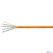 Cabeus UTP-4P-Cat.5e-SOLID-LSZH-OR-LIGHT Кабель витая пара UTP (U/UTP), категория 5e, 4 пары 0,48мм (24 AWG), одножильный, LSZH, нг(А)-HF, оранжевый, (305 м)