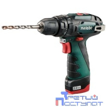 Metabo PowerMaxx SB Ударная дрель-шуруповерт [600385500] { 10.8 В, 2 Ач, БЗП,34 Нм, 1.12 кг }