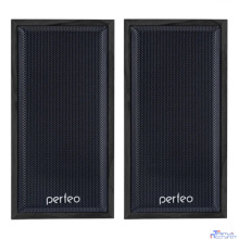 Perfeo колонки "Cabinet" 2.0, мощность 2х3 Вт (RMS), чёрн дерево, USB (PF-84-BK)