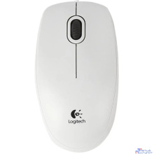 910-003360 Мышь Logitech B100 White USB OEM