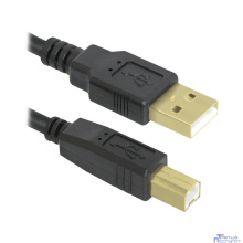 Defender USB04-10 PRO Кабель USB 2.0 для соед. 3.0м AM/BM , зол.конт, 2фер.фил. (87431)