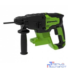 Greenworks GD24SDS2 Перфоратор аккумуляторный бесщеточный, 2 ДЖ, 24V, без АКБ и ЗУ [3803007]