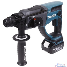 Makita DHR202RF Перфоратор аккумуляторный {SDS-plus;18В;1х3Ач;Li-Ion;3х реж;1,9 Дж;0-4000 уд/мин;сверление бет-20мм;мет-13мм;дер-26мм;кейс;вес 3,5 кг}