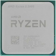 CPU AMD Ryzen 5 3600 OEM (100-000000031) {3.6GHz up to 4.2GHz Without Graphics AM4}