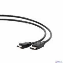 Кабель DisplayPort-HDMI Gembird/Cablexpert 3м, 20M/19M, черный, экран, пакет(CC-DP-HDMI-3M)