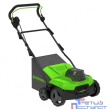 Greenworks GD40SC38IIK4 Аэратор-скарификатор аккумуляторный, 40V, бесщеточный, c 1хАКБ 4Ач и ЗУ [2517607UB]