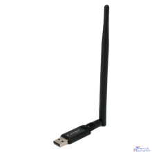Gembird Сетевой адаптер WiFi+Bluetooth 600 Мбит,двухдиап.с антенной, USB,802.11b/a/g/n/ac, RTL8821CU (WNP-UA-019)