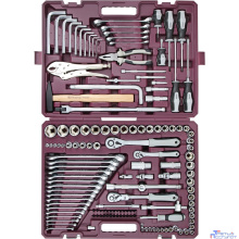 Thorvik TS142 Набор инструмента универсальный 1/4", 3/8" и 1/2"DR, 142 предмета
