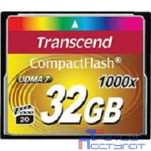 Compact Flash 32Gb Transcend, High Speed (TS32GCF1000) 1000-x