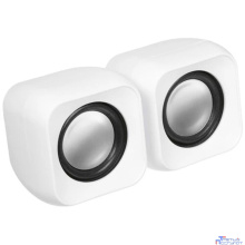 RITMIX SP-3010 white {RMS: 5 Вт (2 х 2,5 Вт), Диаметр динамиков: 2’’, Частотный диапазон: 100 -20 кГЦ, Отношение сигнал/шум: ?80 дБ}