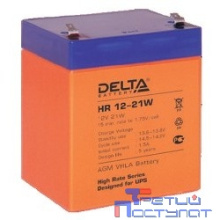 Delta HR 12-21 W (5 А\ч, 12В) свинцово- кислотный аккумулятор