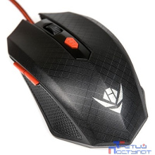 Мышь Dialog MOG-08U Nakatomi Gaming - 6 кнопок + ролик, USB ,черная